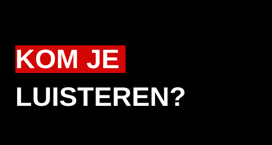 Onze concertagenda Onze concertagenda